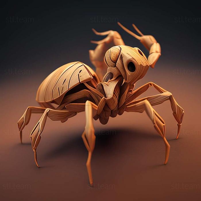 3D model Myrmica pulchella (STL)